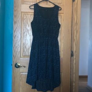 Spotted Hi-Low Dress